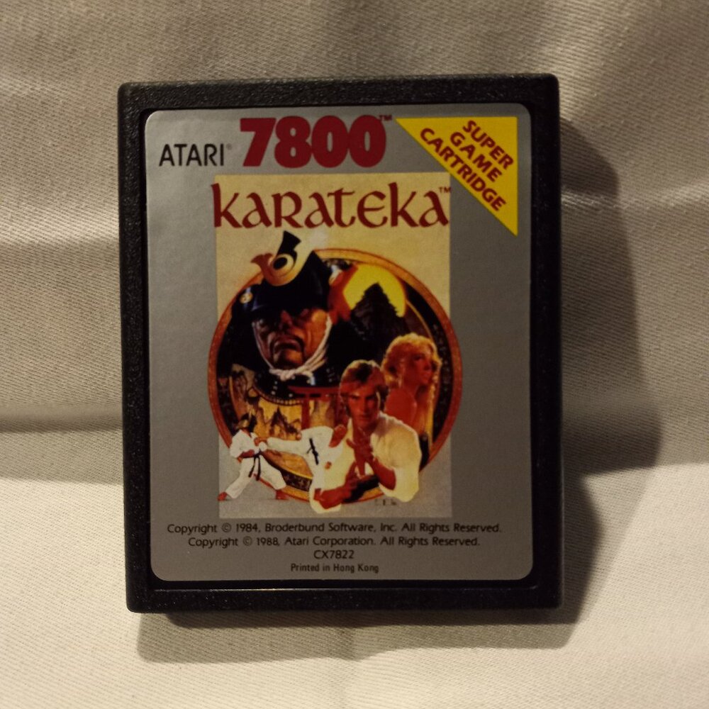 KARATEKA CIB - ATARI 7800 UN-Tested - Picture 3 of 6